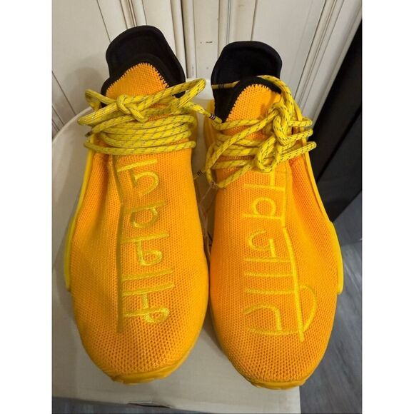 Adidas Men\'s Pharrell Williams Human Race NMD Athletic Sneaker Shoes Yellow 8.5 main image 6